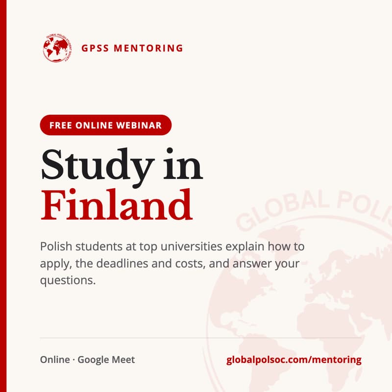 Cover Image for Studia w Finlandii– Webinar GPSS