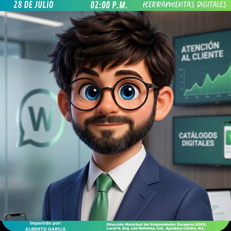 Cover Image for HERRAMIENTAS DIGITALES: WHATSAPP BUSINESS (EN LINEA)