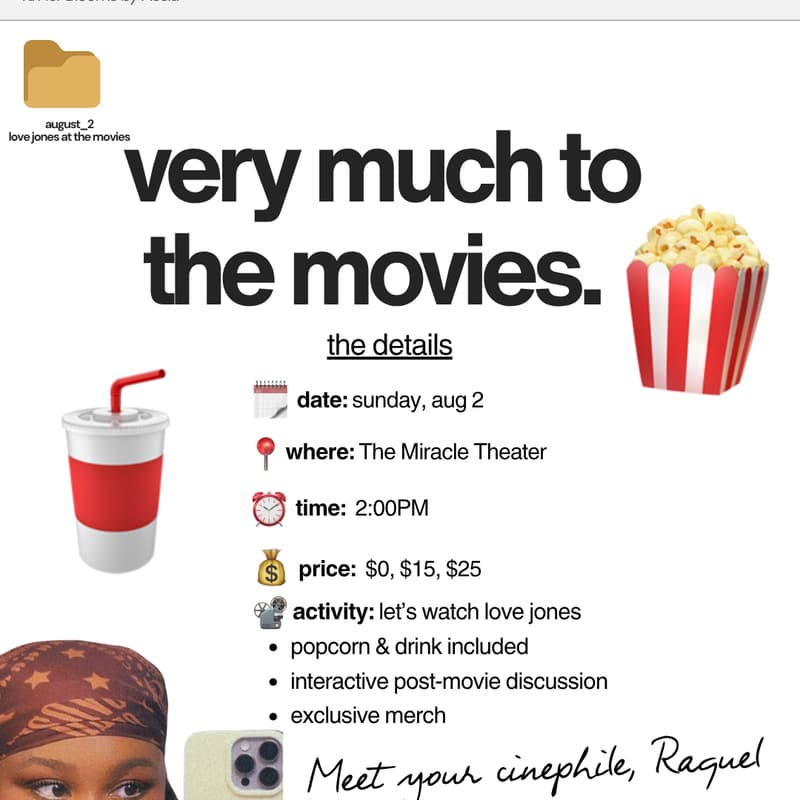 Cover Image for very much to the movies