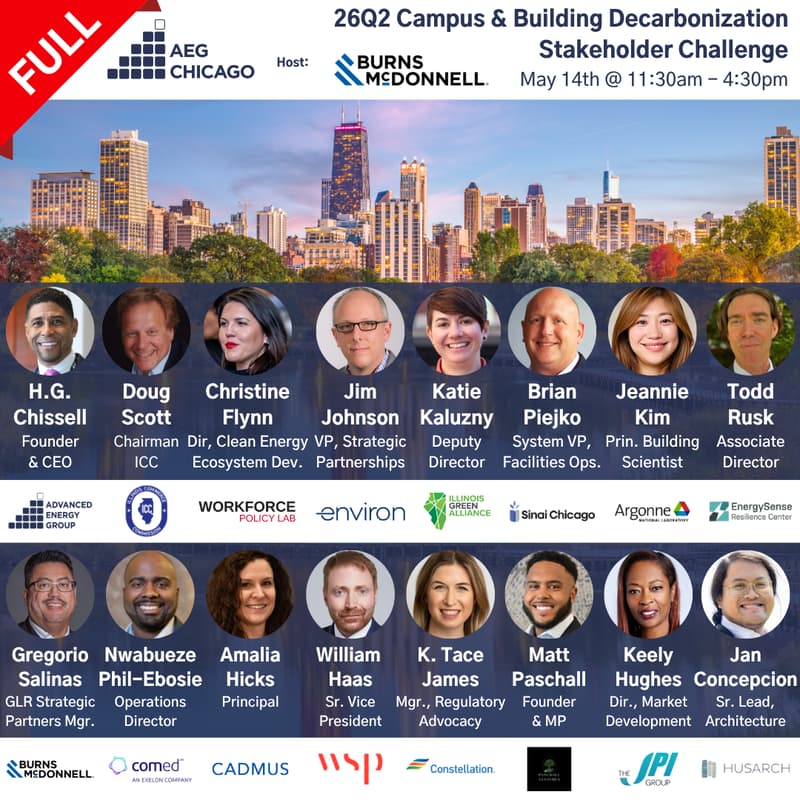 Cover Image for AEG Chicago 26Q2 Stakeholder Challenge: Campus & Building Decarbonization