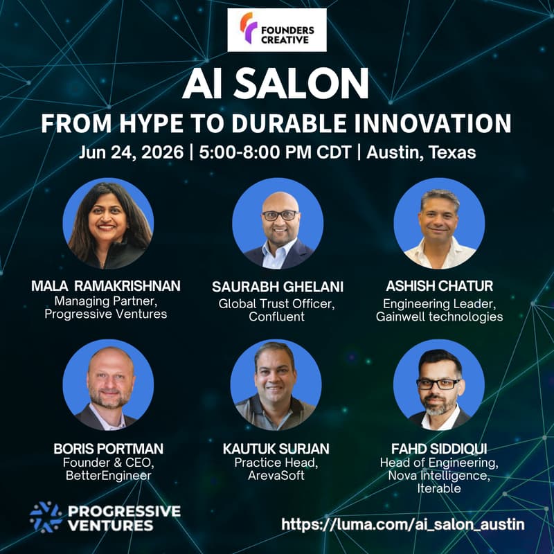 Cover Image for AI Salon: From Hype to Durable Innovation