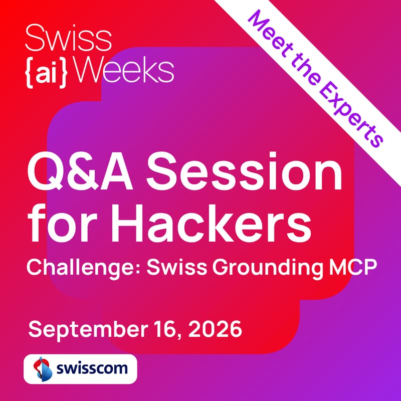 Cover Image for Q&A Session for Hackers by Swisscom