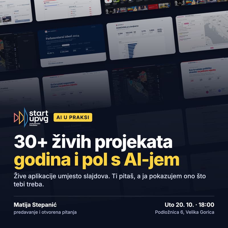 Cover Image for AI u praksi: godina i pol s AI agentima — pitaj što tebi treba