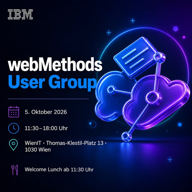 Cover Image for webMethods User Vienna 2026