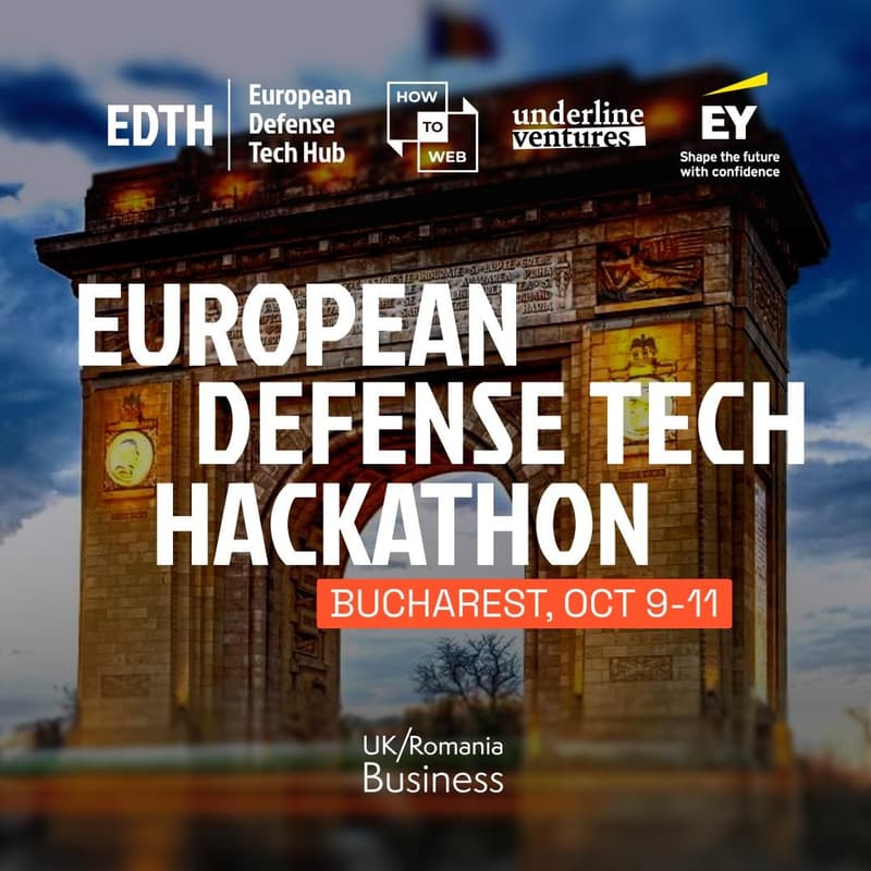 Cover Image for European Defense Tech Hackathon - Bucharest