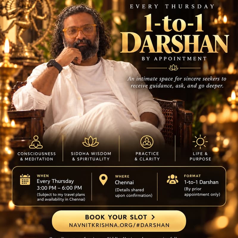 Cover Image for Meet Navnit Ji - Chennai, India