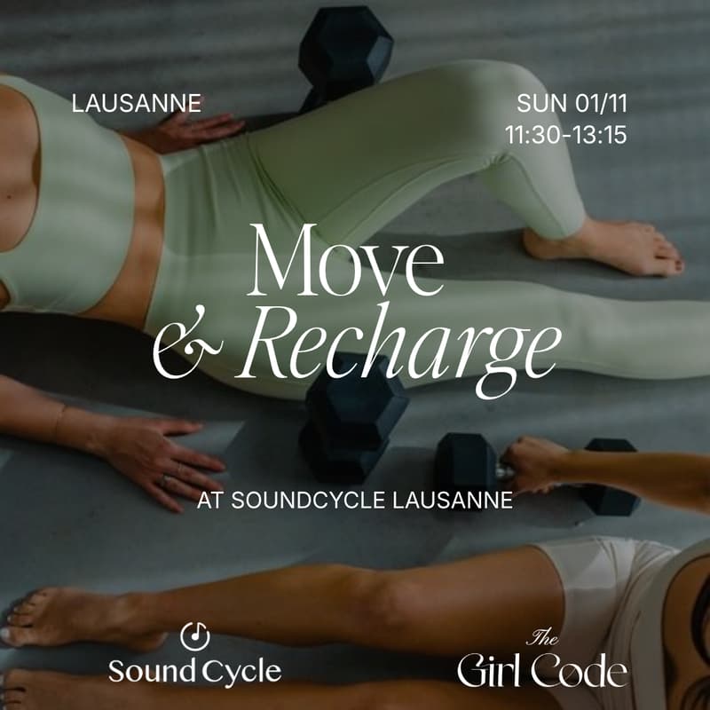 Cover Image for The Girl Code x Sound Cycle – Strong Body, Stronger Mind - Lausanne Edition
