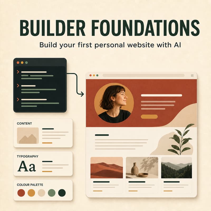 Cover Image for Builder Foundations Lab: Build & Deploy Your Personal Website with AI