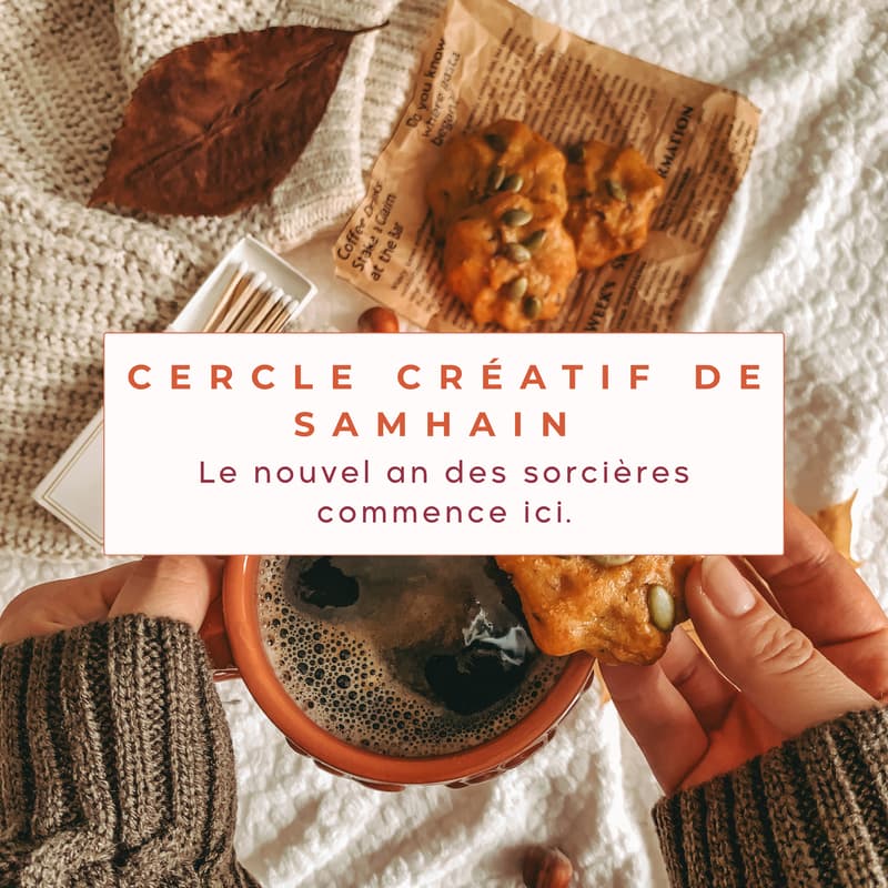 Cover Image for Cercle Créatif de Samhain (animé Par Une Art Thérapeute)