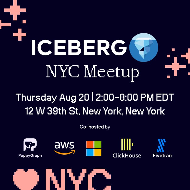 Cover Image for NYC Apache Iceberg™ Community Meetup