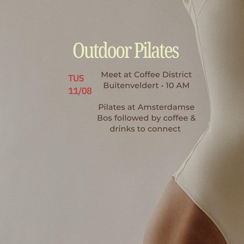 Cover Image for Outdoor Pilates & Coffee Connection 🧘🏻♀️☕