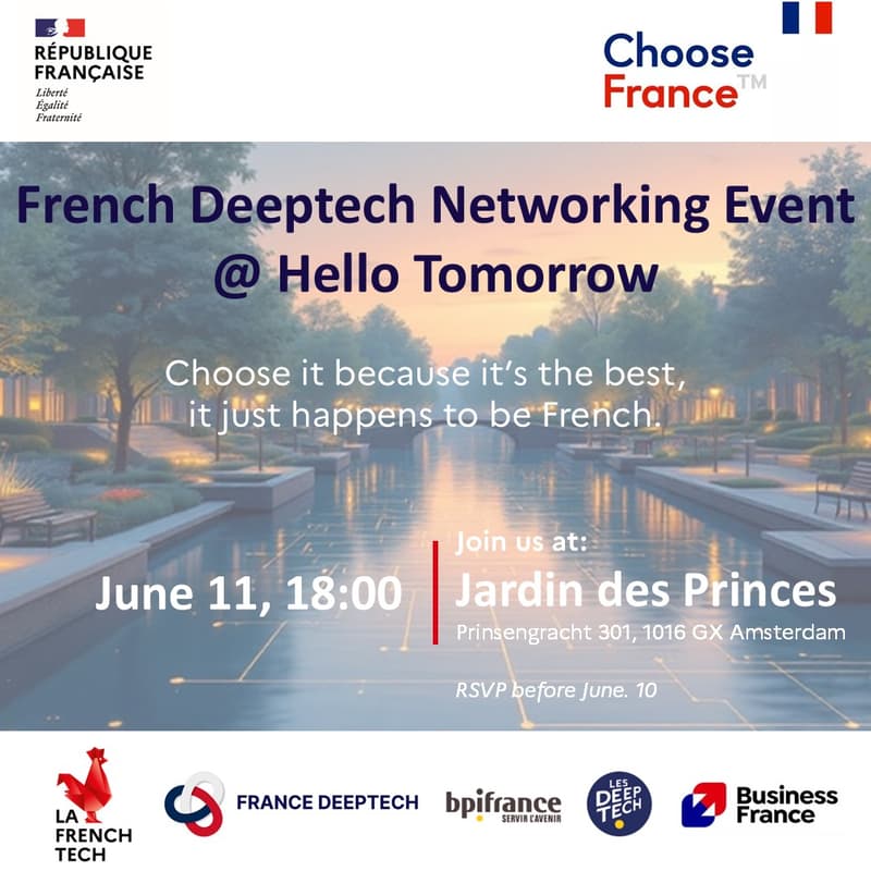Cover Image for French Deeptech Networking Event@ Hello Tomorrow