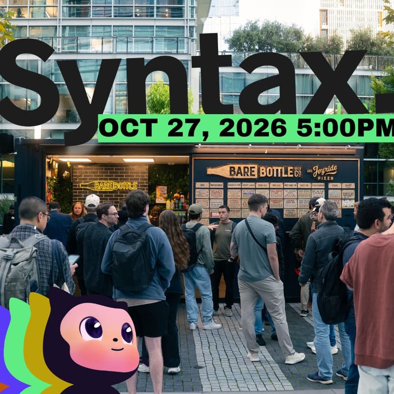 Cover Image for San Francisco Syntax Meetup