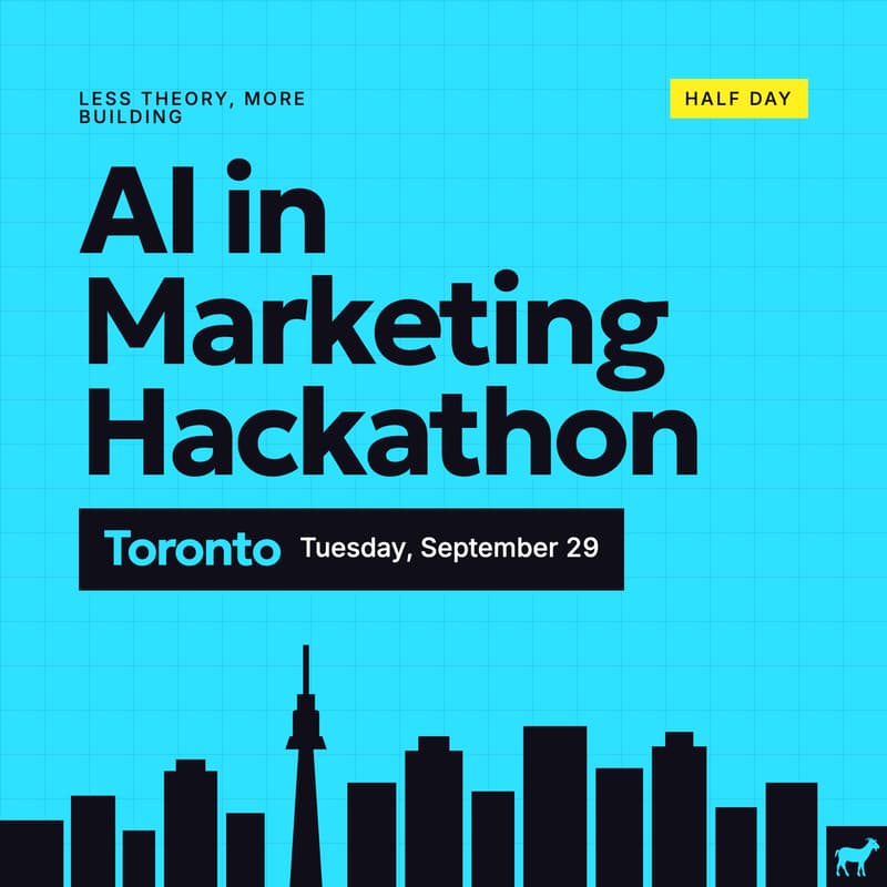 Cover Image for AI in Marketing: Toronto Hackathon