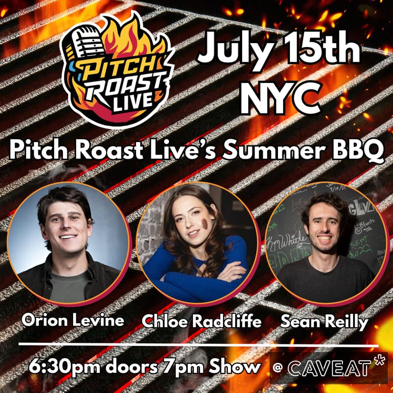 Cover Image for Pitch Roast Live's Summer BBQ show