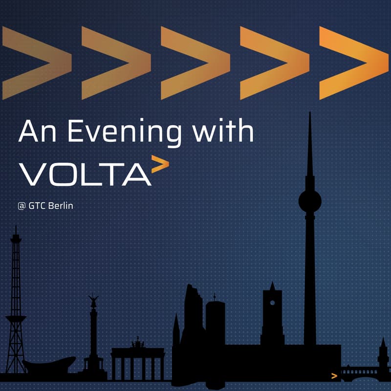 Cover Image for Volta Evening at NVIDIA GTC Berlin
