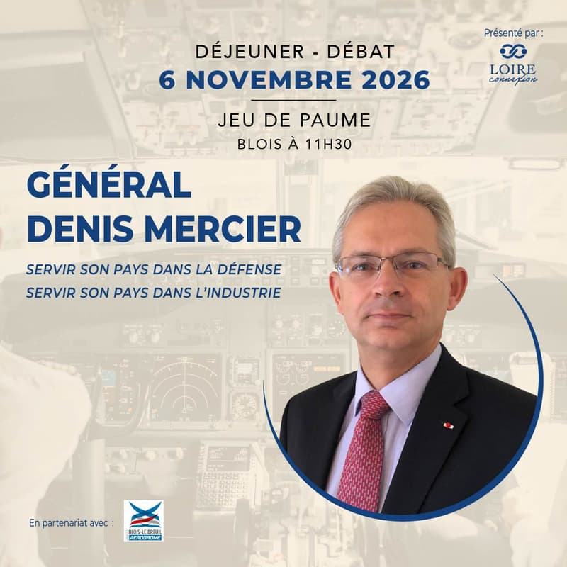Cover Image for Déjeunez avec le Général Denis MERCIER