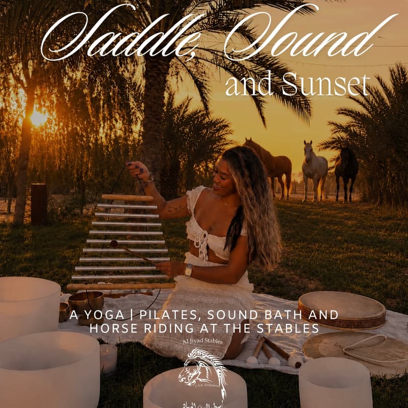 Cover Image for Saddle, Sound & Sunset 🏇🏽