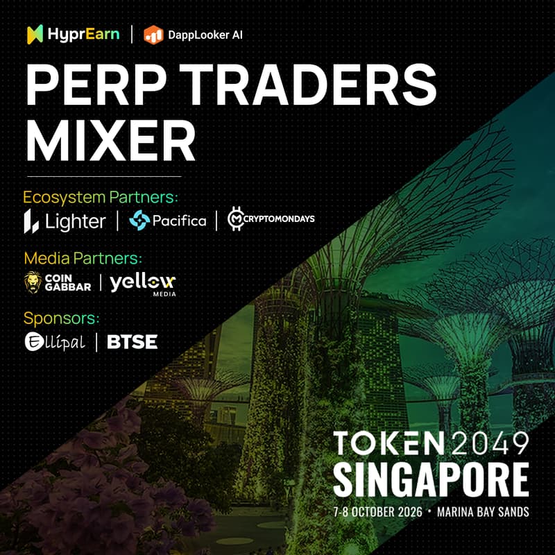 Cover Image for Perp Traders Mixer @Token2049 Singapore