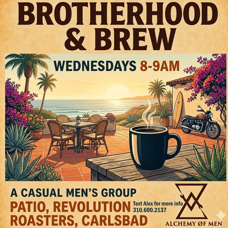 Cover Image for Brotherhood & Brew - Carlsbad SD - Casual Men's Group