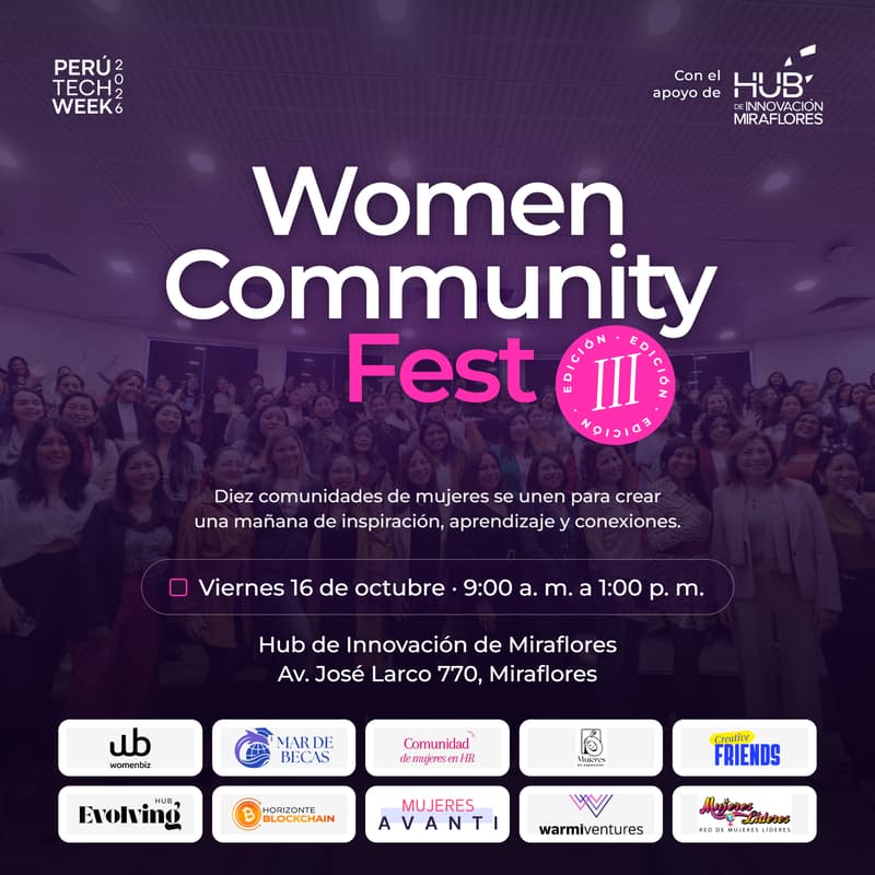 Foto de portada de Women Community Fest III Edición