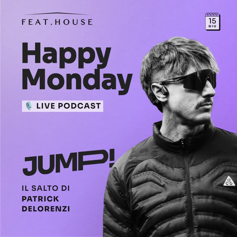 Cover Image for JUMP! live podcast w. Patrick DeLorenzi