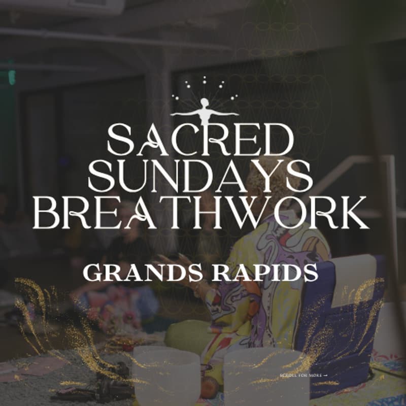 Cover Image for Sacred Sundays Breathwork: Grand Rapids Edition