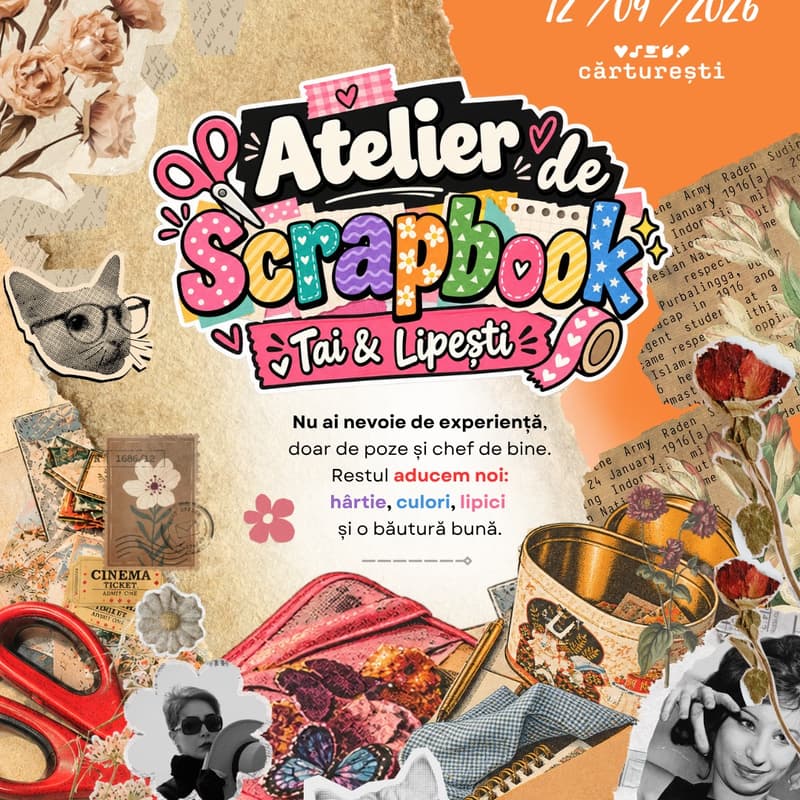Cover Image for Atelier de scrapbook | Tai & lipești