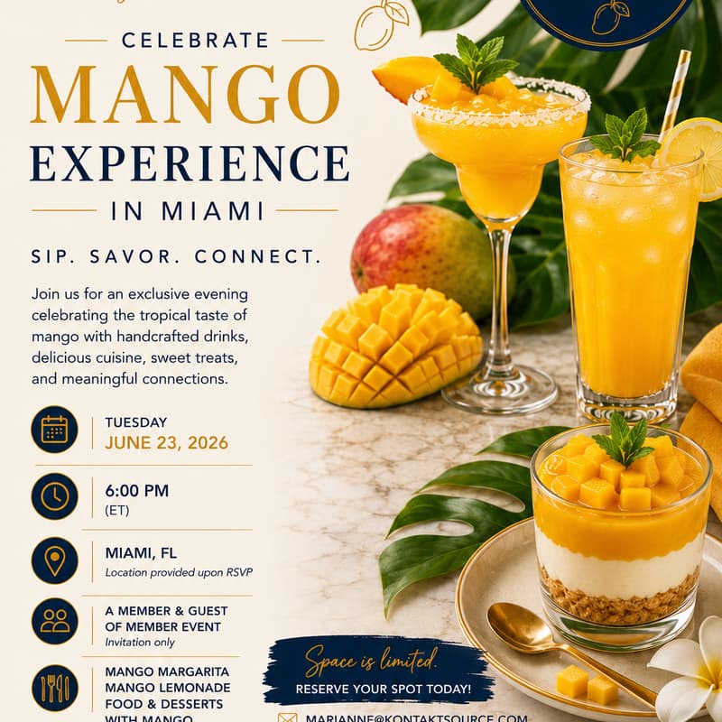 Cover Image for Kontaktsource Mango Experience in Miami