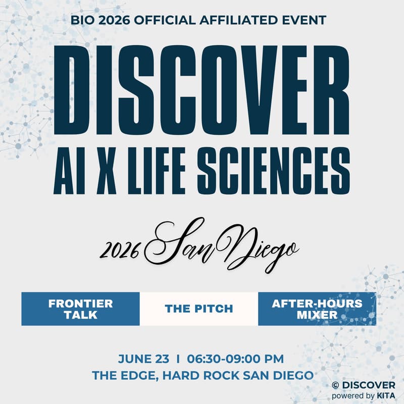 Cover Image for DISCOVER AI X LIFE SCIENCES (BIO 2026 San Diego)