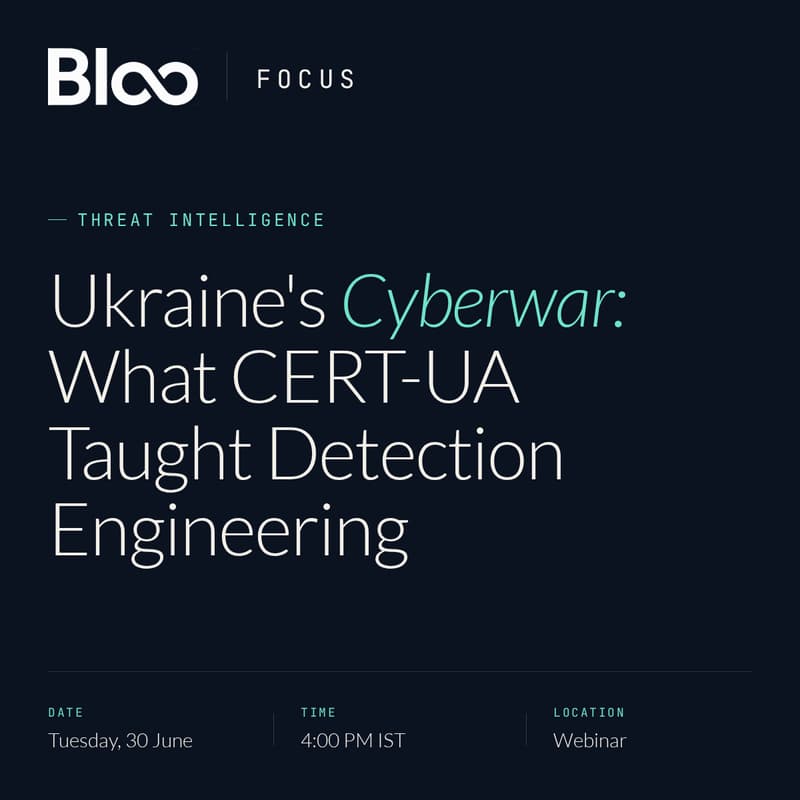 Cover Image for Ukraine's Cyberwar - What Detection Engineers can learn from CERT-UA