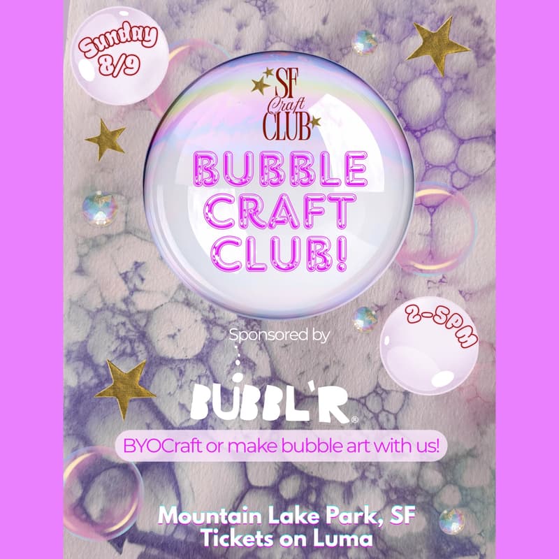 Cover Image for Bubble Craft Club!