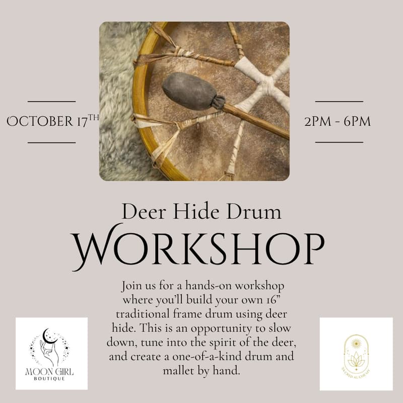 Cover Image for Deer Hide Drum Making Workshop
