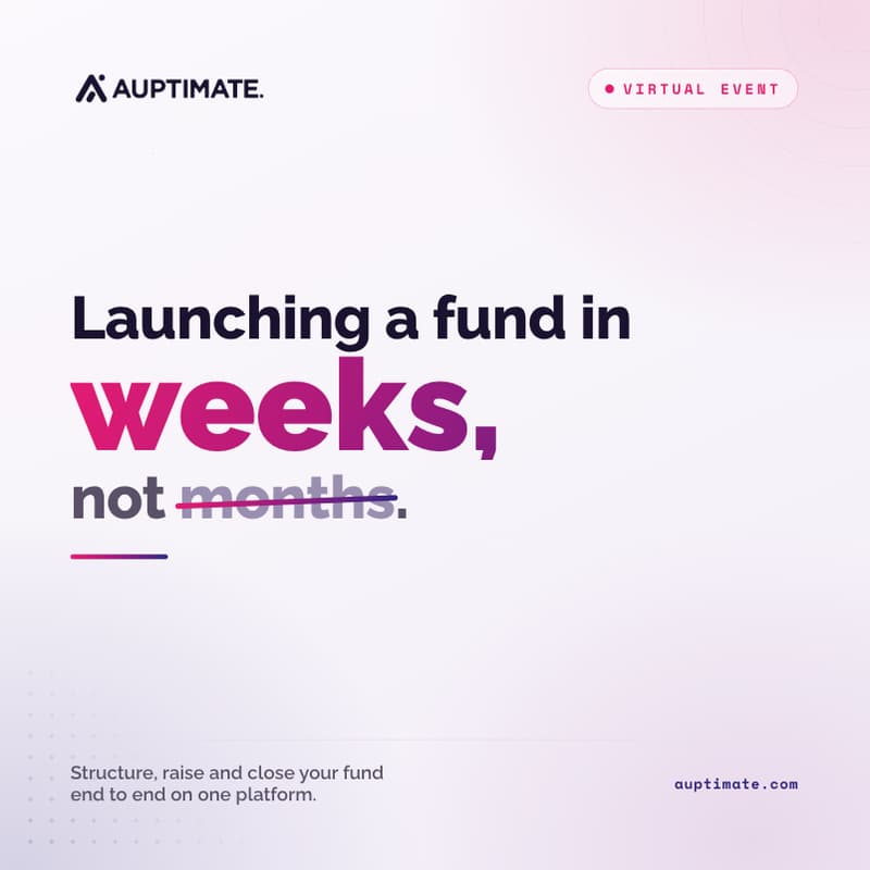 Cover Image for Launching a Fund in Weeks, Not Months