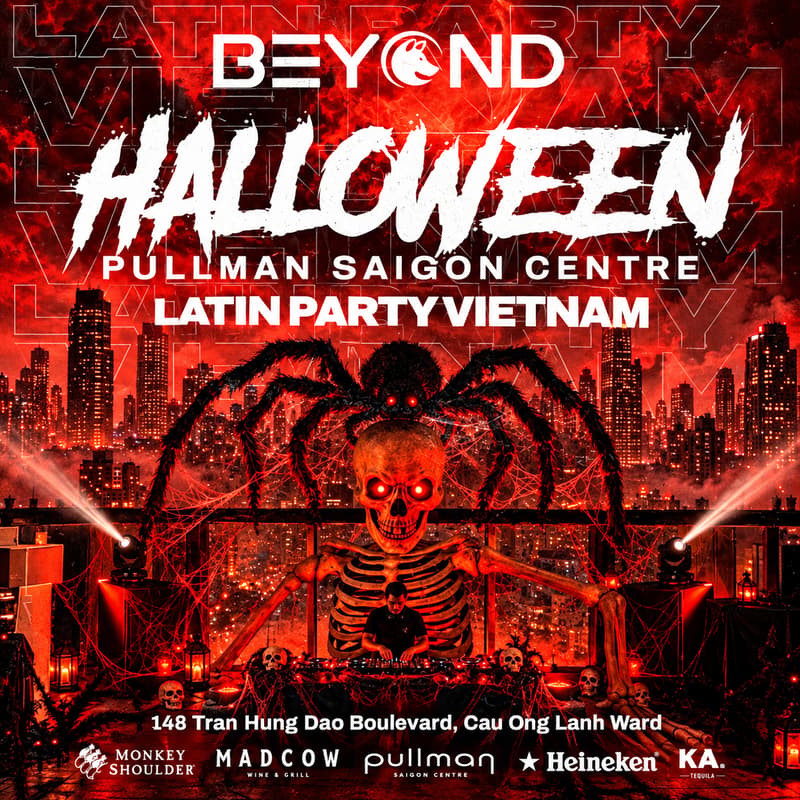 Cover Image for HALLOWEEN LATIN PARTY • PULLMAN SAIGON CENTRE • VIETNAM