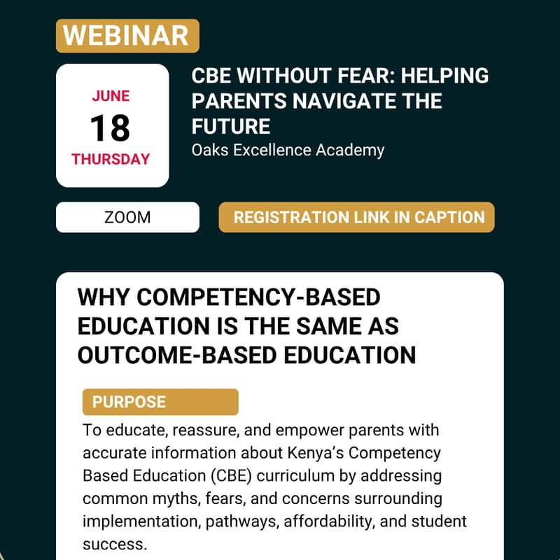 Cover Image for CBE Without Fear: Helping Parents Navigate the Future