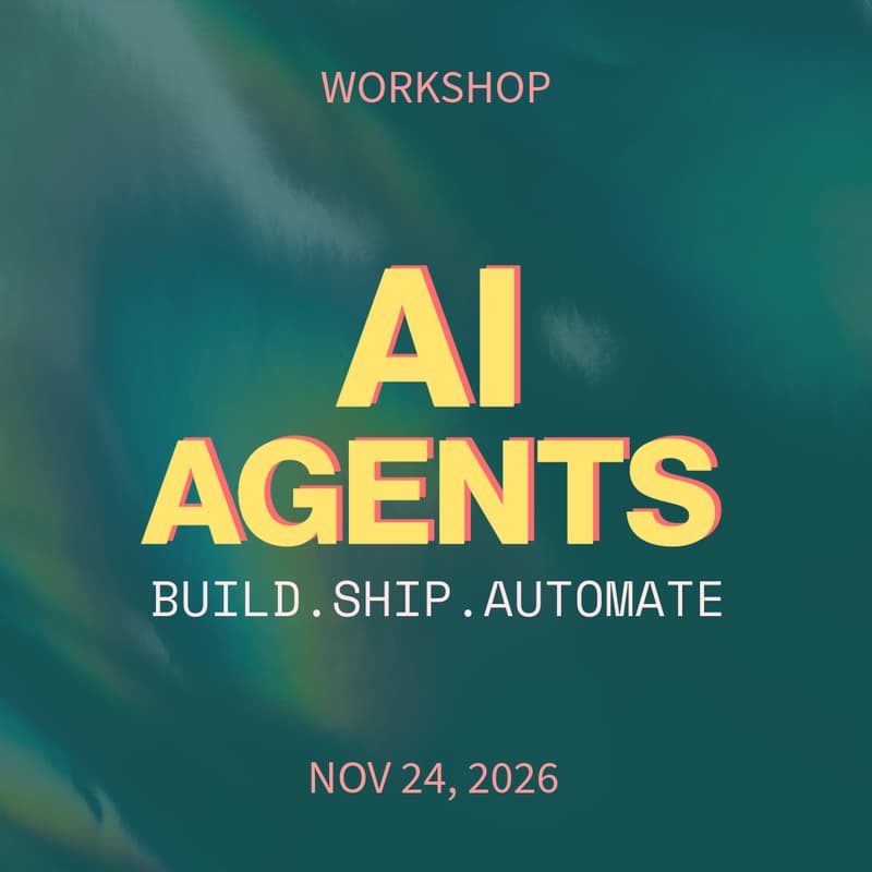 Cover Image for AI Agents Workshop