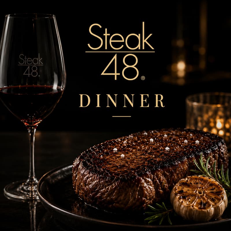 Cover Image for Steak 48 Networking Dinner