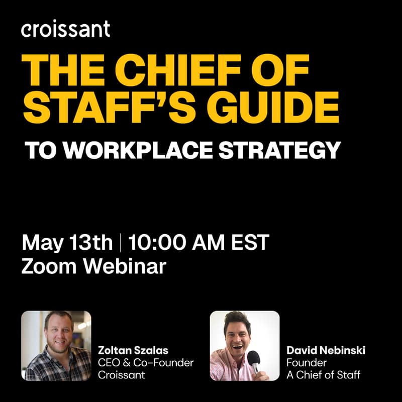 Cover Image for [Webinar] The Chief of Staff’s Guide to Workplace Strategy