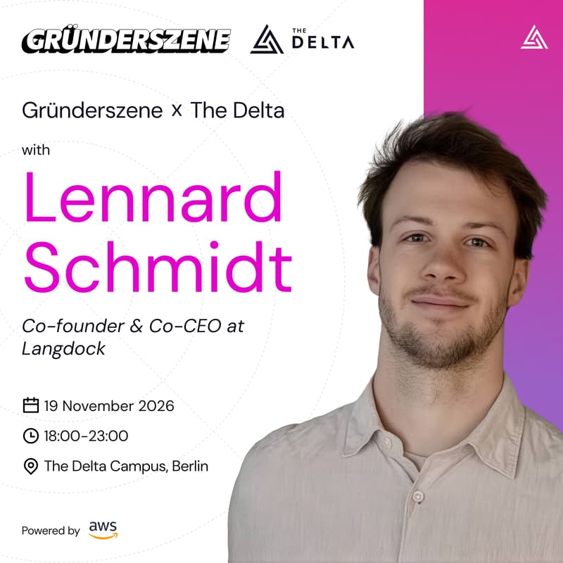 Cover Image for Lennard Schmidt - Gründerszene x The Delta