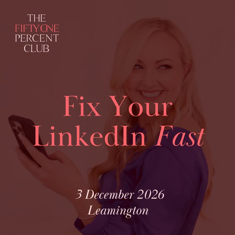 Cover Image for Fix Your Linkedin Fast (Leamington Spa)
