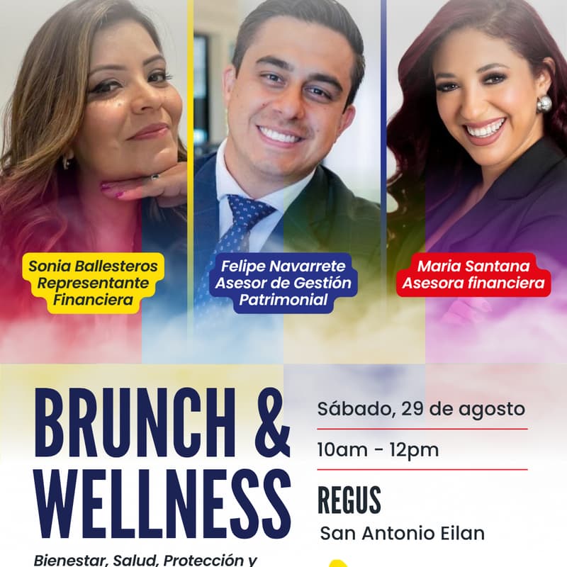 Cover Image for 🥐 Brunch & Wellness: Bienestar, Salud, Protección y Futuro para Nuestra Comunidad Colombiana