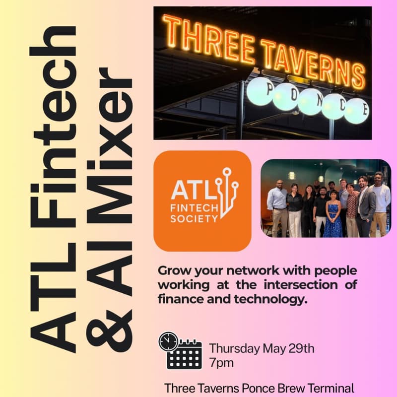 Cover Image for ATL Fintech & AI MIXER