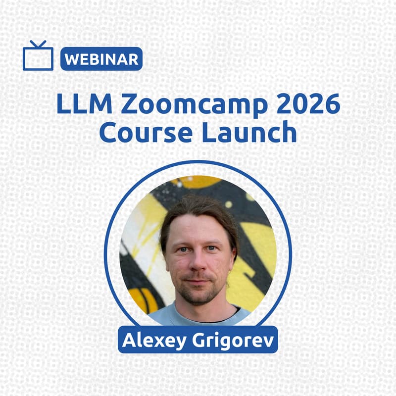 Cover Image for LLM Zoomcamp 2026 Course Launch
