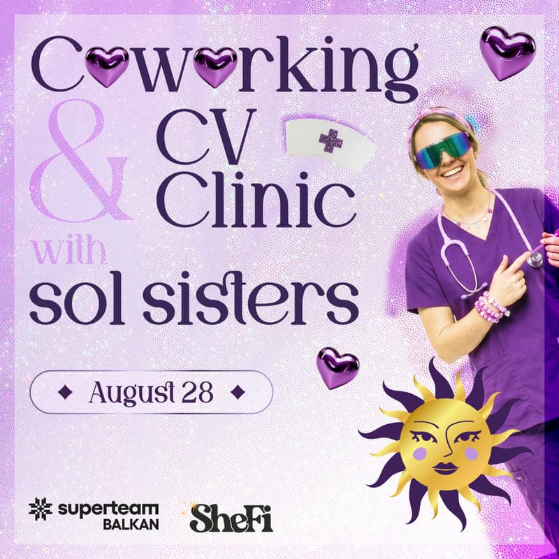 Cover Image for Co-working & CV Clinic with Sol Sisters