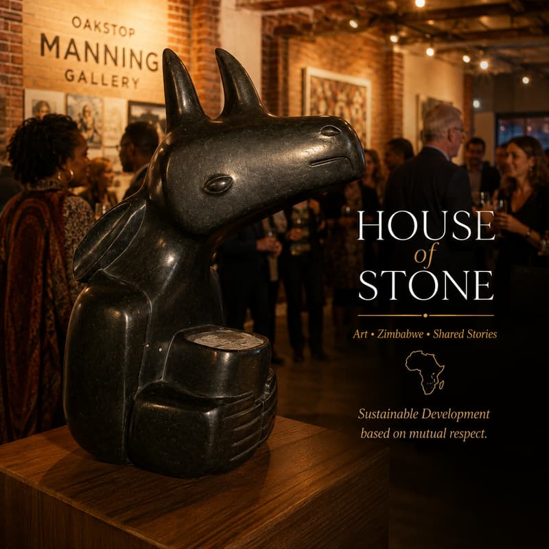 Cover Image for An Evening of Conversation, Zimbabwean Sculptures, Shared Stories, & Ripples of Sustainable Change