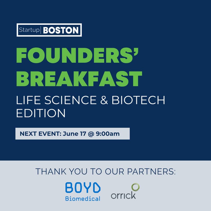 Cover Image for Founders' Breakfast: Life Science & BioTech Edition