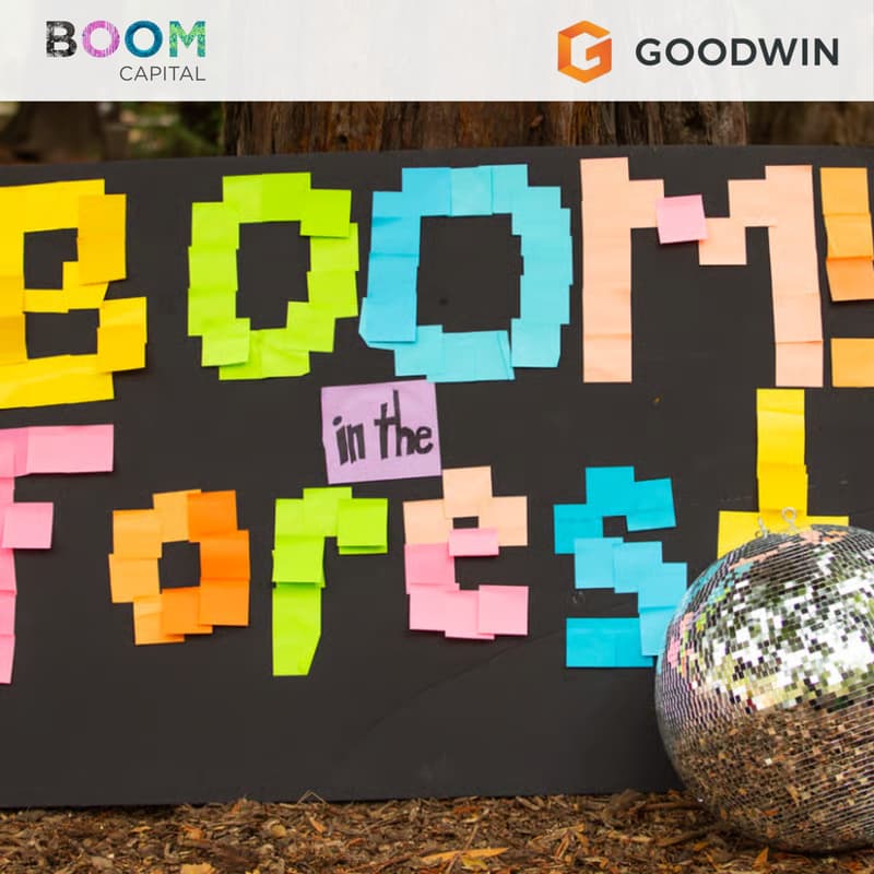 Cover Image for Super Boom in the Forest with Boom Capital & Goodwin