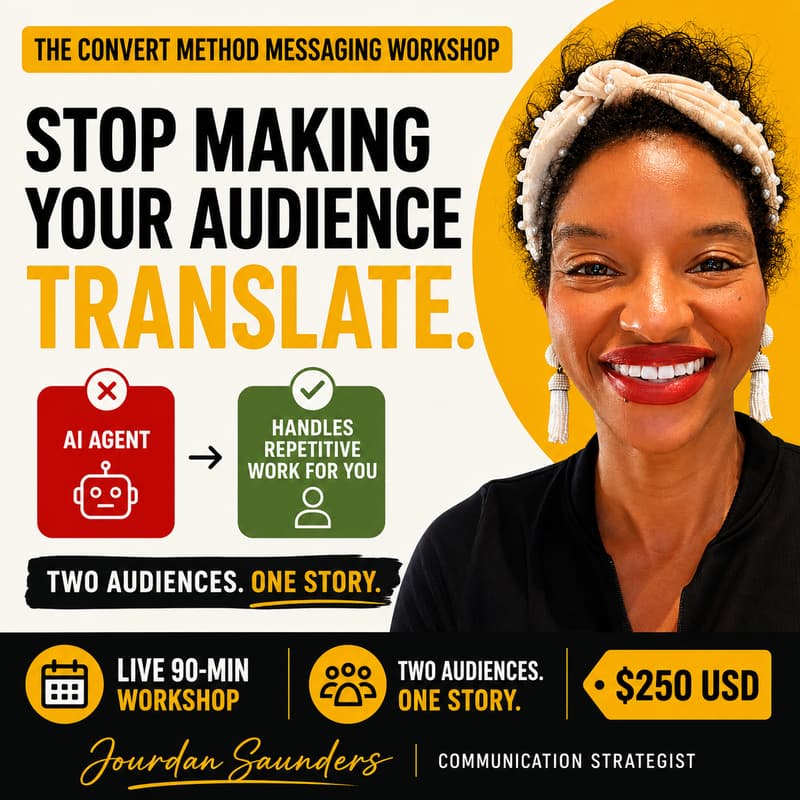 Cover Image for The Convert Method Messaging Workshop