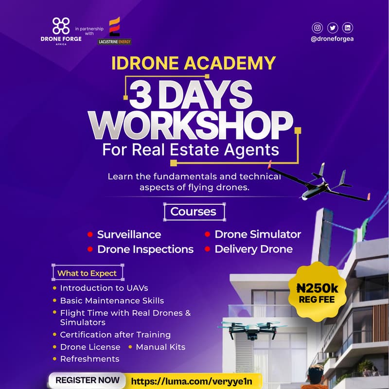 Cover Image for IDRONE ACADEMY 3 Days Workshop